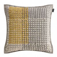 подушка квадатная canevas geo grey от gan в Бийске