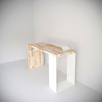 стол рабочий письменный с подставкой для монитора ecocomb-2 в Бийске