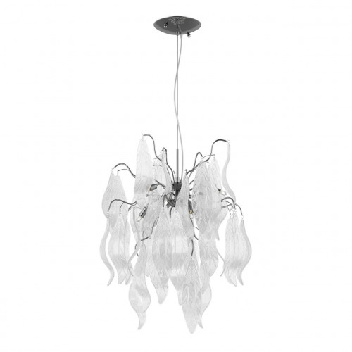 подвесная люстра lightstar vetro сristallo 793194 хром в Бийске