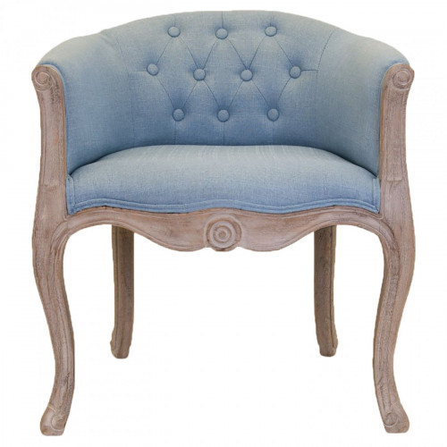 кресло kandy light blue голубое в Бийске