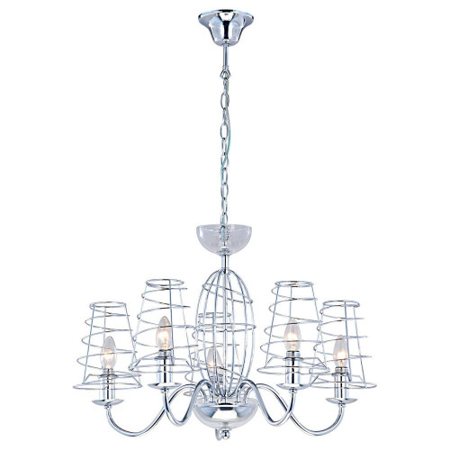 подвесная люстра arte lamp cage a4320lm-5cc в Бийске