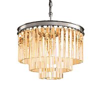 подвесной светильник odeon 6 chrome/amber от delight collection в Бийске