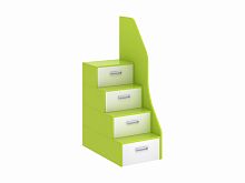 лестница-комод pinokkio light green в Бийске