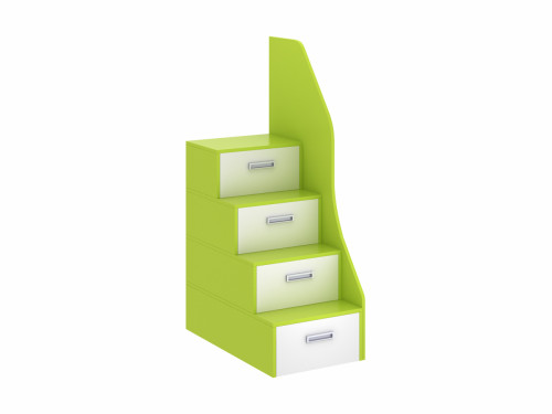 лестница-комод pinokkio light green в Бийске