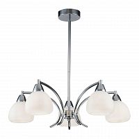 потолочная люстра freya cindy fr5022pl-05ch белая в Бийске