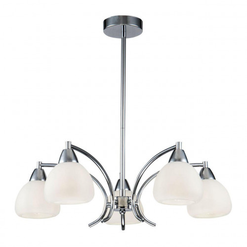 потолочная люстра freya cindy fr5022pl-05ch белая в Бийске