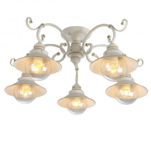 потолочная люстра arte lamp 7 a4577pl-5wg в Бийске