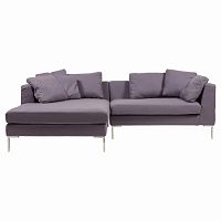 диван charles sofa угловой фиолетовый в Бийске