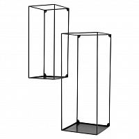 набор подсвечников настенный черный deco от eichholtz, 76/60 см, 2 штуки в Бийске