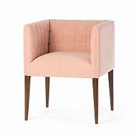 кресло penelope dining chair розовое в Бийске