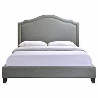 кровать двуспальная 180х200 серая cassis upholstered в Бийске