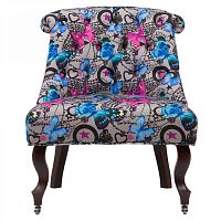 кресло мягкое amelie french country chair бабочки в Бийске