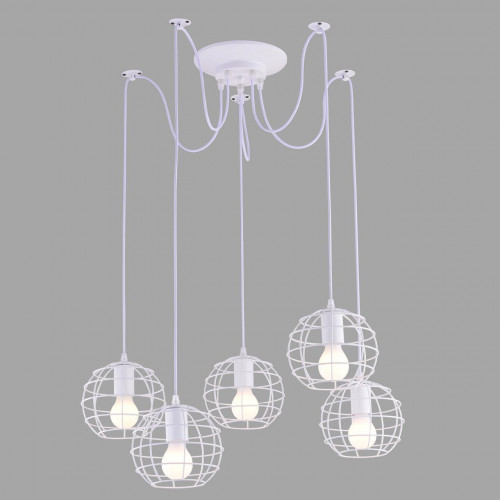 подвесная люстра arte lamp a1110sp-5wh в Бийске