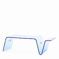 стол кофейный modern acrylic голубой в Бийске