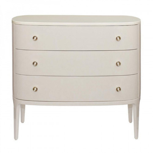 комод белый oval белый, золото в Бийске