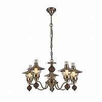 подвесная люстра arte lamp trattoria a5664lm-5ab в Бийске