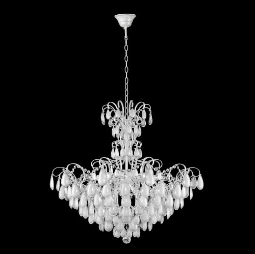 подвесная люстра crystal lux sevilia sp9 silver в Бийске