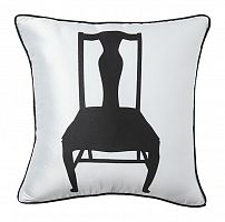 подушка с изображением стула chair white в Бийске