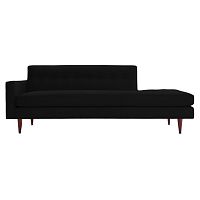 диван bantam studio sofa прямой черный в Бийске
