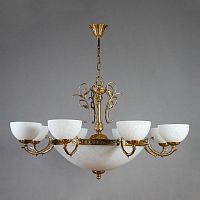 подвесная люстра ambiente seville 02140/8 ab белая в Бийске