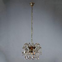 подвесная люстра ambiente alicante 8888/3 cl pb tear drop в Бийске