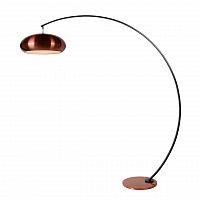 торшер дизайнерский lucide vengo black bronze в Бийске