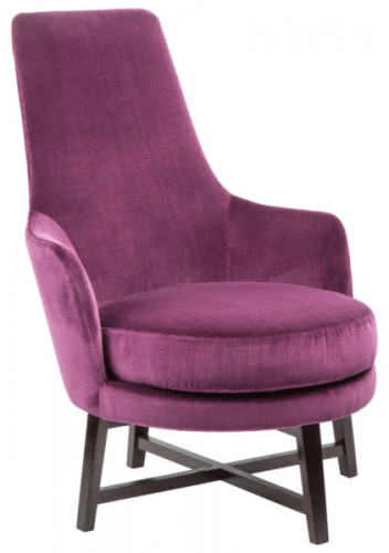 кресло home space violet фиолетовое в Бийске