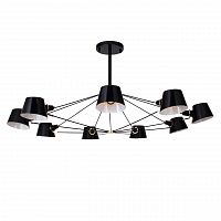 подвесная люстра freya abigail fr5038-cl-09-b черная в Бийске