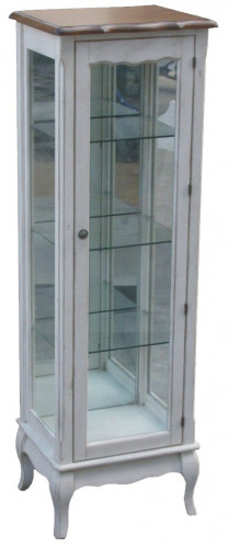 витрина mobilier de maison узкая белая в Бийске