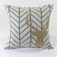 подушка с рисунком golden deer, 45х45 см в Бийске
