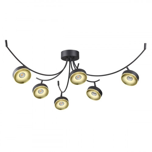 потолочная светодиодная люстра odeon light fineca 3812/42cl в Бийске