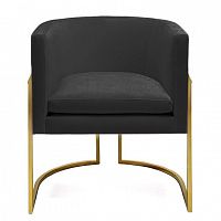 кресло julius chair черное в Бийске