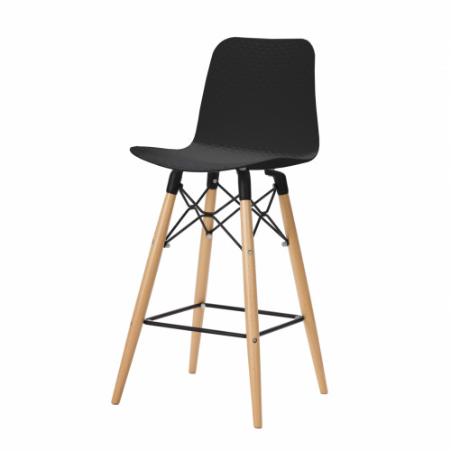 полубарный стул eiffel (eames style) черный в Бийске