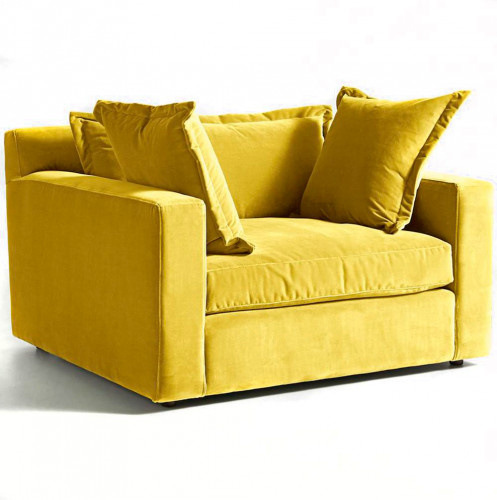 кресло katina желтое в Бийске