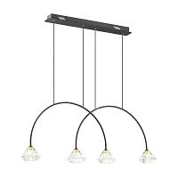подвесная люстра odeon light arco 4100/4 в Бийске