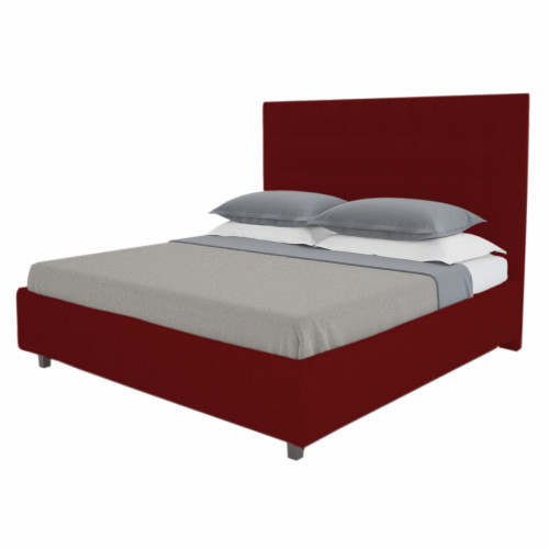 кровать подростковая 140х200 красная royal black в Бийске