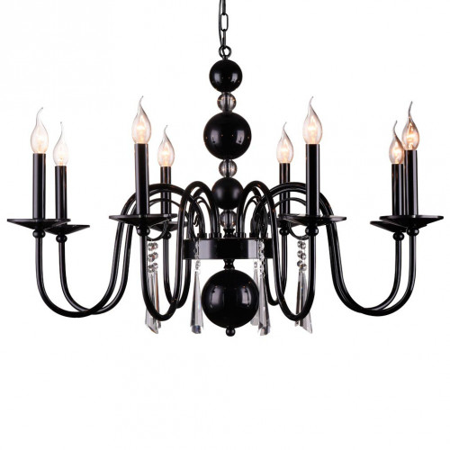 подвесная люстра newport 32208/c black в Бийске