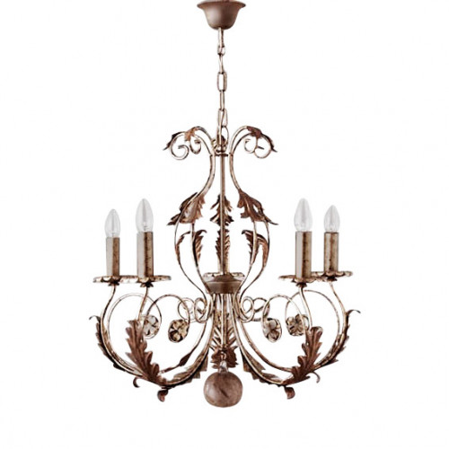 люстра 4962/5_v0580 от mm lampadari коричневая в Бийске