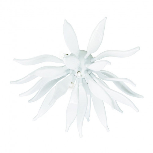 потолочный светильник ideal lux leaves pl6 bianco в Бийске