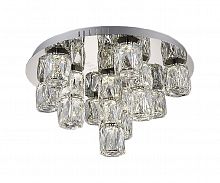 потолочная светодиодная люстра kink light аква-кристалл 08620-10 в Бийске