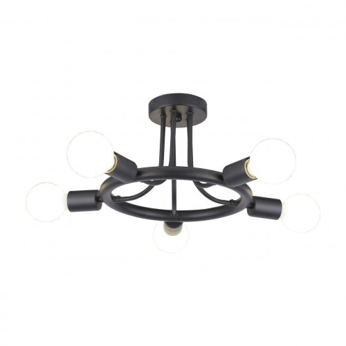 потолочная люстра arte lamp a6063pl-5bk в Бийске
