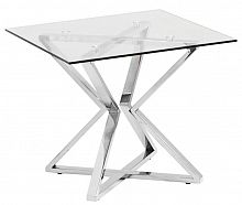 стол журнальный cube silver хром в Бийске
