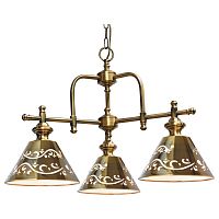 подвесная люстра arte lamp kensington a1511lm-3pb бронза в Бийске