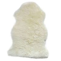меховой коврик из овчины белый 95х55 см в Бийске