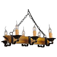 подвесная люстра arte lamp taverna a9525lm-6br в Бийске