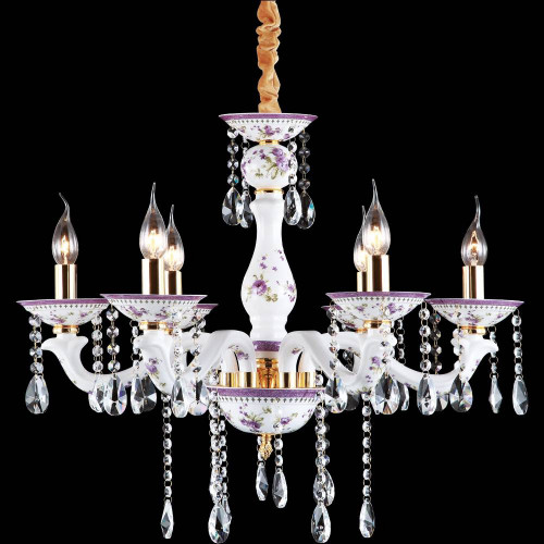 подвесная люстра arte lamp contessa a6613lm-6go в Бийске