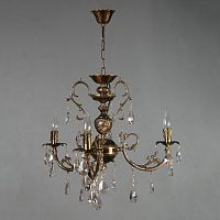 подвесная люстра ambiente alicante 8888/3 pb tear drop в Бийске