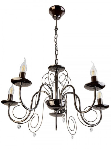 подвесная люстра toplight sylvia tl6040d-05bc в Бийске
