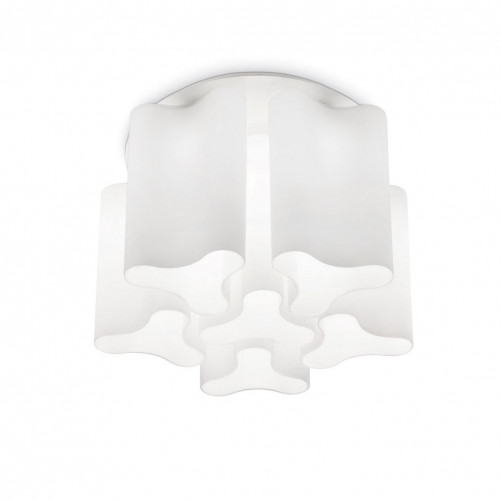 потолочная люстра ideal lux compo pl6 bianco в Бийске