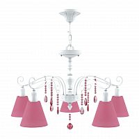 подвесная люстра lamp4you provence e4-05-wm-lmp-o-27-crl-e4-05-pk-dn в Бийске